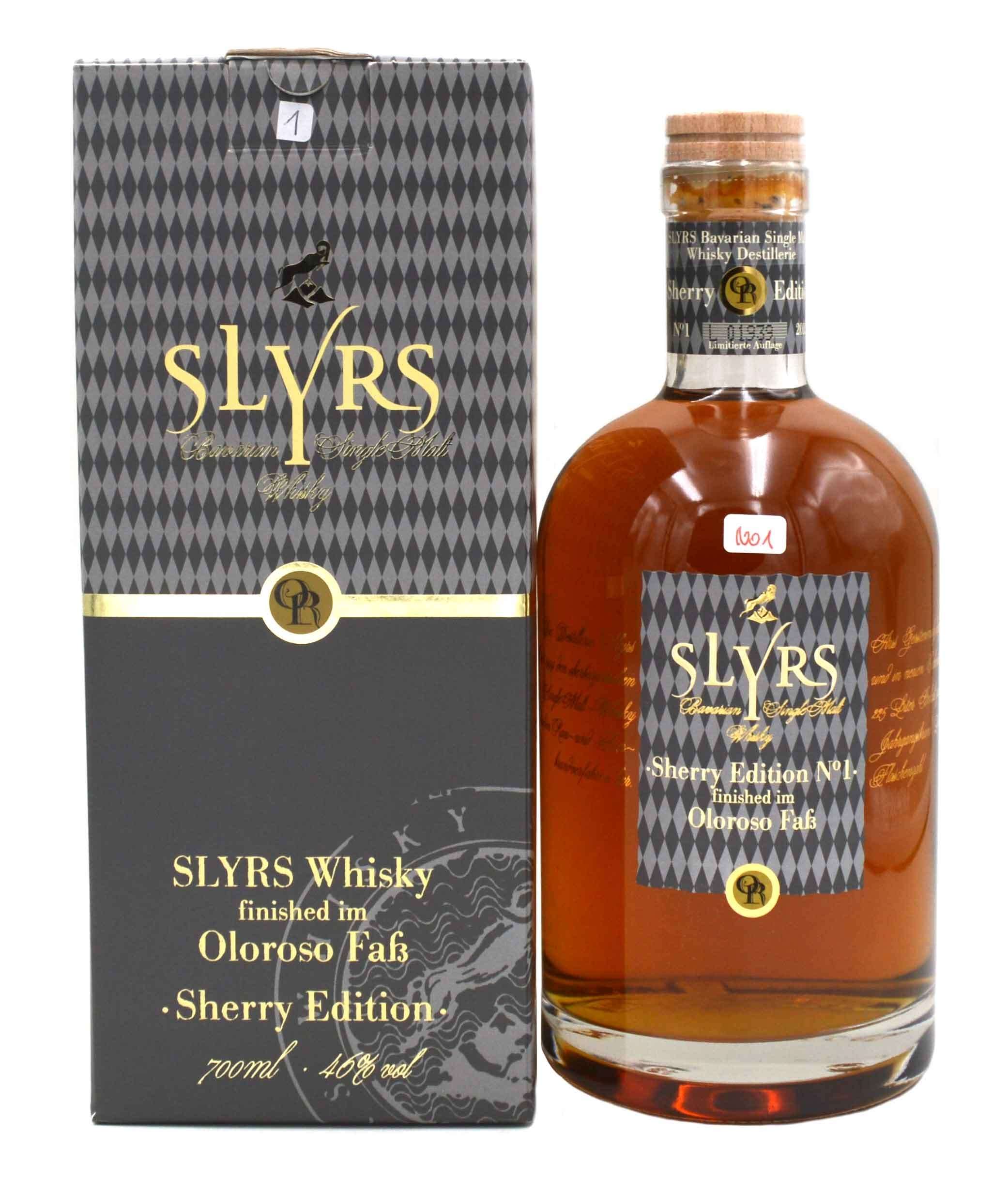 Slyrs Oloroso Sherry Edition + GB, 70 Cl - Alc. 46% Vol. - Image 1