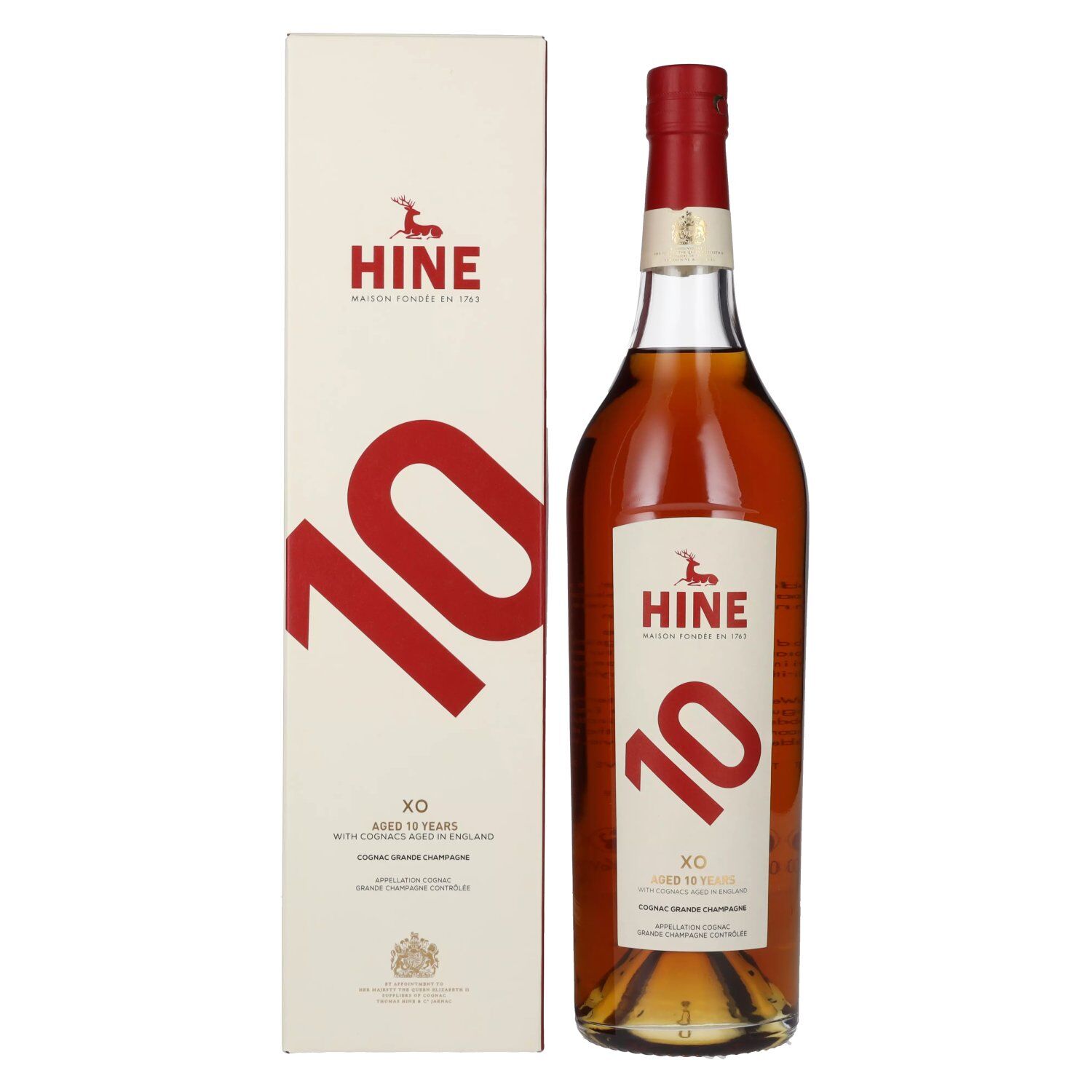 Hine Journey 10 Years Old + GB, 100 Cl - Alc. 41.8% Vol. - Image 1