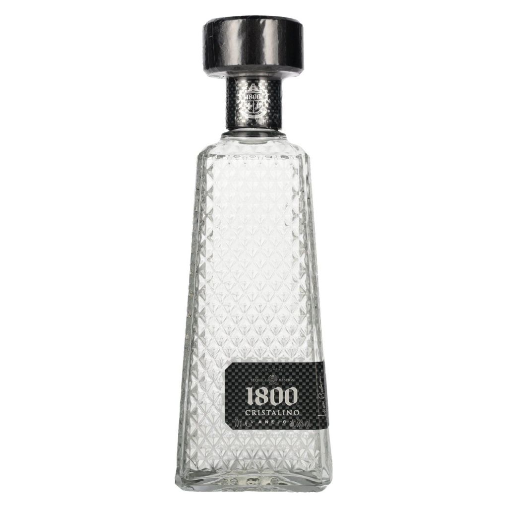 1800 Tequila Jose Cuervo Cristalino Anejo, 70 Cl - Alc. 38% Vol.
