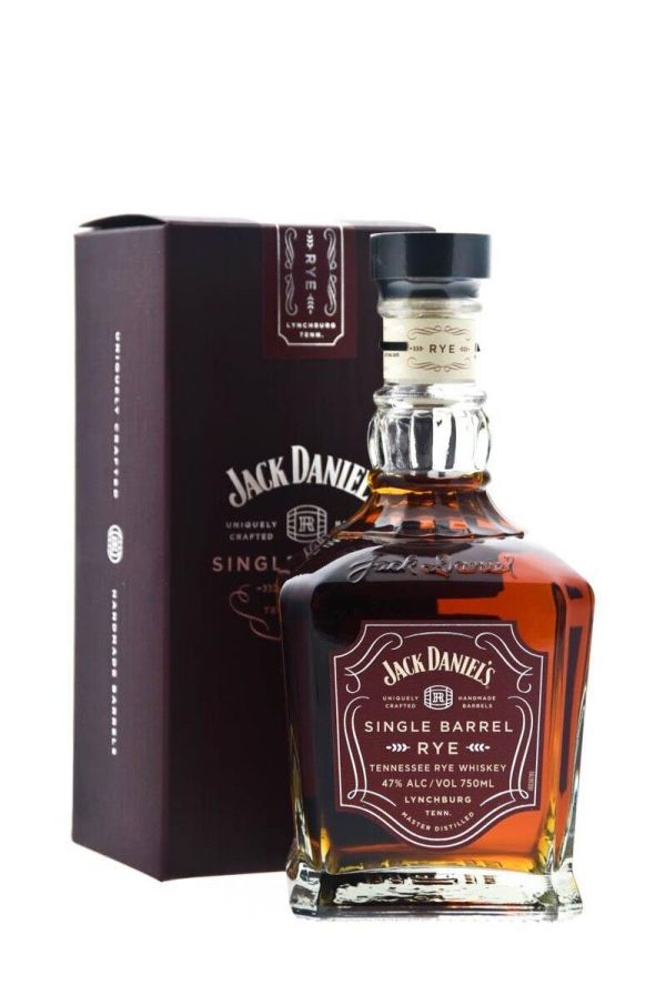 Jack Daniel's Single Barrel Rye + GB, 75 Cl - Alc. 47% Vol.