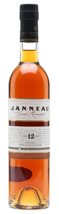 Janneau 12 Years Old + GB, 70 Cl - Alc. 40% Vol.