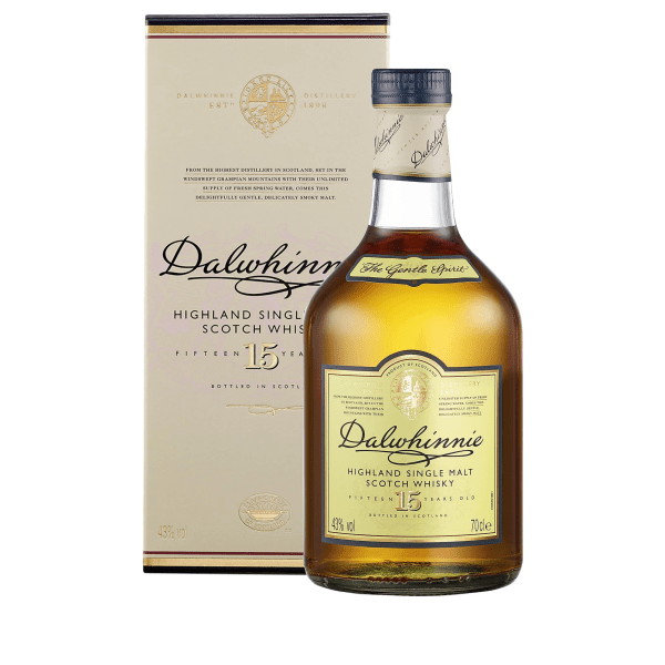 Dalwhinnie 15 Years Old + GB, 70 Cl - Alc. 43% Vol.