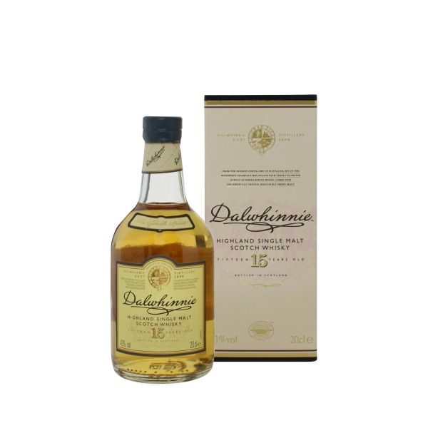 Dalwhinnie 15 Years Old + GB, 20 Cl - Alc. 43% Vol.