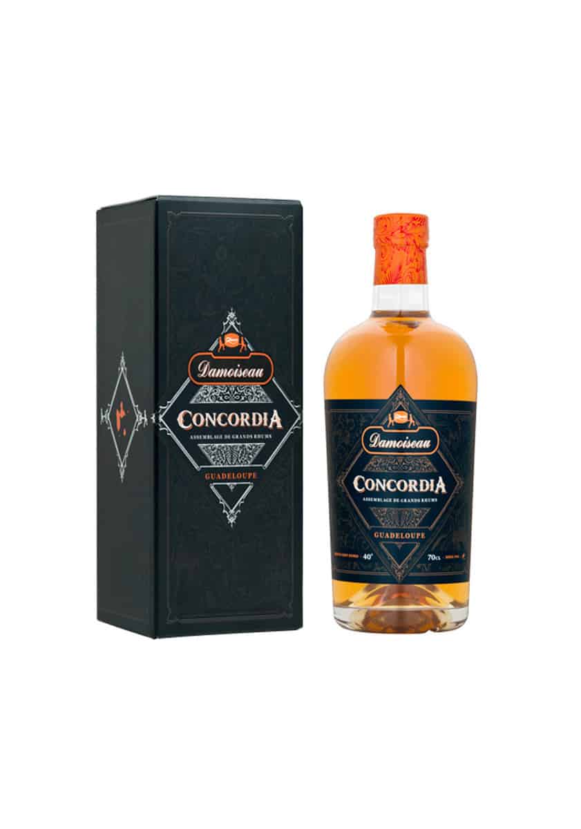 Damoiseau Rhum Concordia + GB, 70 Cl - Alc. 40% Vol. - Image 1