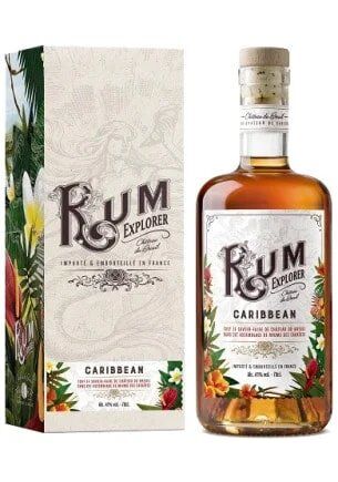 Rum Explorer Caribbean + GB, 70 Cl - Alc. 41% Vol. - Image 1
