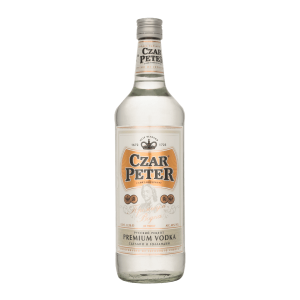 Czar Peter Vodka, 100 Cl - Alc. 40% Vol.