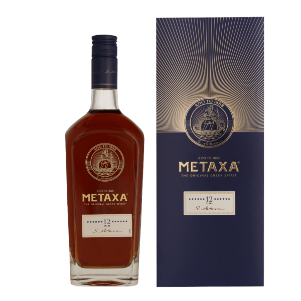 Metaxa 12* + GB, 70 Cl - Alc. 40% Vol.