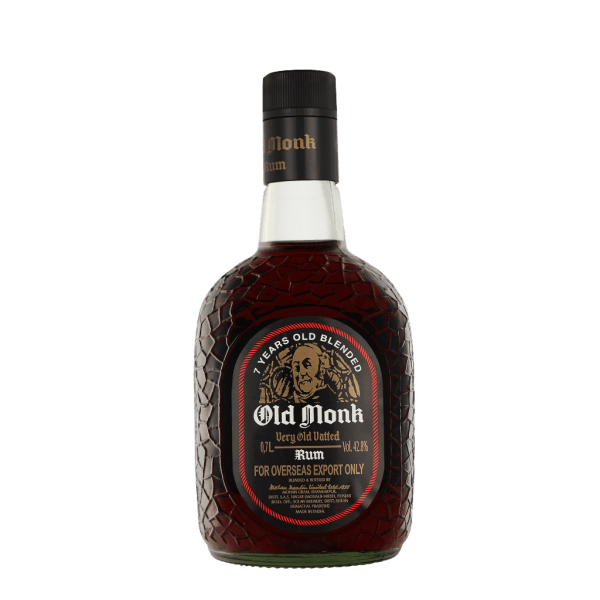 Old Monk Rum 7 Years Old, 70 Cl - Alc. 42.8% Vol.