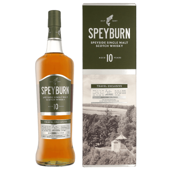 Speyburn 10 Years Old + GB, 100 Cl - Alc. 46% Vol.