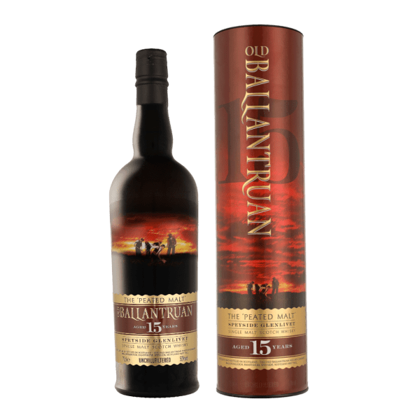 Old Ballantruan 15 Years Old + GB, 70 Cl - Alc. 50% Vol.