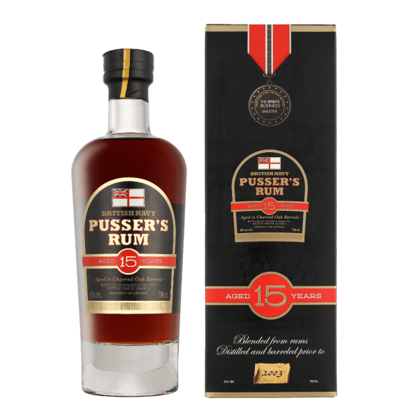 Pusser's 15 Years Old + GB, 70 Cl - Alc. 40% Vol.