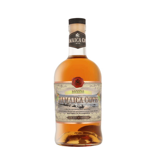 Jamaica Cove Banana Black Spiced Rum, 70 Cl - Alc. 40% Vol.