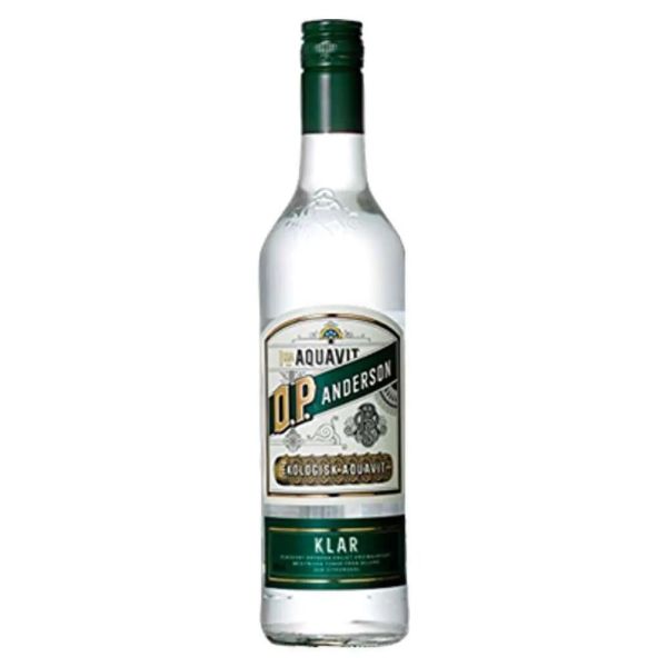 O.P. Anderson Aquavit Klar, 100 Cl - Alc. 40% Vol.