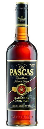 Old Pascas Dark Rum, 70 Cl - Alc. 37.5% Vol.